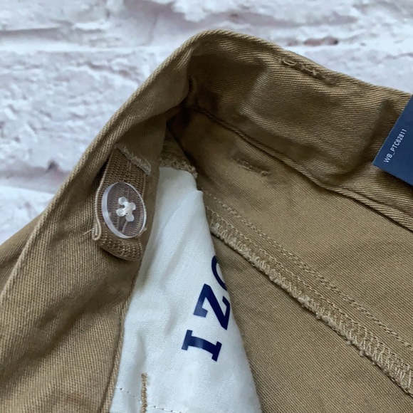 IZOD boys khaki pants straight leg adjustable waist - Picture 5 of 5